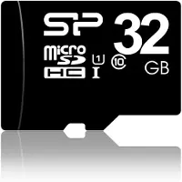 Silicon Power 32GB microSDHC -kortti (Class 10, SD-adapterilla)