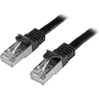 StarTech.com S/FTP Cat6 suojattu laitekaapeli, 0,5m, musta