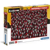 Clementoni Money Heist Impossible Puzzle 1000 Pieces Monivärinen