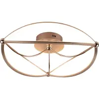 TRIO Charivari LED kattovalaisin 42W 3000K 62cm mattamessinki