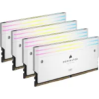 Corsair 64GB (4 x 16GB) Dominator Titanium, DDR5 6000MHz, CL36, 1.35V, valkoinen