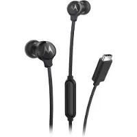 Motorola 3C-S langalliset USB-C In-Ear-kuulokkeet - musta