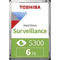 Toshiba – BULK S300 Surveillance HardDrive 6TB SMR (HDWT860UZSVA)