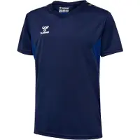 Hummel Hmlauthentic Pl Jersey S/S Kids - Navy - 128