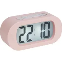 Karlsson Alarm Clock Gummy - Pink - Ø14CM