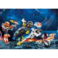 Playmobil Galaxy Poliisi Poliisi moottoripyörä