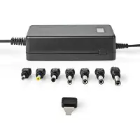 Nedis Yleisvirtalähde, 240V > 5-24V, 2,4-3 A, 7 eri liitintä
