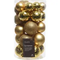 Décoris 30 kpl joulupallot