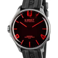 U-BOAT Darkmoon 44mm Red Glass 8465/B