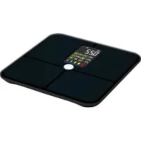 AENO Smart Body -vaaka BS2S 16 kehonmittausta 180 kg:n painoon asti värillinen näyttö