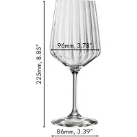 Spiegelau LifeStyle punaviinilasi 4-pakkaus 63 cl