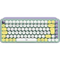 Logitech Logitechin langattomat POP-näppäimet (emojinäppäimillä) - Näppäimistö - Langaton - Bluetooth / Logi Bolt USB-vastaanotin - Kbd: Nordic - Daydream Mint