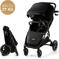 Kinderkraft MITZY Matkarattaat, Ink Black
