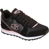 SKECHERS Matalavartiset tennarit vaaleanpunainen / musta