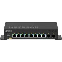 Netgear GSM4210PX-100EUS - Hallittava L2/L3 PoE+ -kytkin, Musta