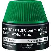 Staedtler Refill station Lumocolor duo 4 pcs green