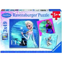 Ravensburger Elsa. Anna & Olaf 3 X 49 Teile Puzzle Frozen (09269 7)