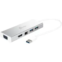 J5CREATE Dual-Monitor USB 3.0 Mini Docking Station