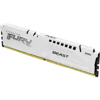 Kingston Technology FURY Beast 16GB 6000MT/s DDR5 CL30 DIMM Valkoinen EXPO (KF560C30BWE-16)
