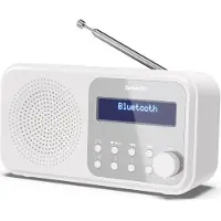 Sharp Kantauradiossa - - DR-P420 - DAB/DAB+/FM - Bluetooth - USB/Paristovirtalähde