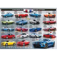 Eurographics - Puzzle Chevrolet The Camaro Evolution - 1000 pala