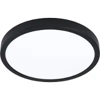 Eglo - Fueva-Z Smart Ceiling Light Ø28.5 – Black – Tunable White – Zigbee & Bluetooth