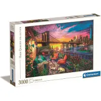 Clementoni Manhattan Balcony Sunset 3000p palapeli
