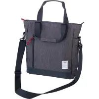 Troika BBG52/GY, Unisex, Olkalaukku, Vetoketju, Verkkotasku, Kynätasku, Ei kuviota