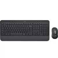 Logitech 920-010999, Langaton, Bluetooth, Kalvokytkin, QWERTY, Grafiitti, Sisältää hiiren