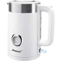 Steba WK 10 Bianco -vedenkeitin, 1,7 l, 2200 W, valkoinen