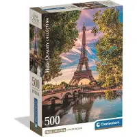 Clementoni Along the Seine 500p palapeli (Compact Box)