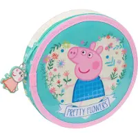 Pipsa Possu Peppa Pig Pretty Flowers Round Filled Kynäkotelo 18 Kappaletta