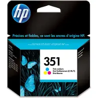 HP 351-mustekasetti, 3.5 ml, kolmivärinen