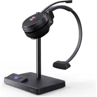 Yealink Kuulokkeet - - WH62 Mono - USB-mikrofoni - Musta - Langallinen korvatyyny