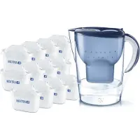 Brita Tischwasserfilter Marella *blau* inkl. 12 Filter (125 978)