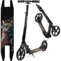 HyperMotion kaksipyöräinen potkulauta VIBE lapsille 7+ ja nuorille, maksimikuorma jopa 100 kg
