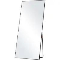 Vevor kokovartalopeili, 71 "x 31", erittäin suuri seisova roikkuva tai nojaava suorakaiteen muotoinen lattiakarkaistu peili jalustalla, alumiiniseosrunko, koko vartalon pukeutumispeili olohuoneeseen,