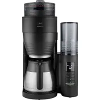 Melitta AromaFresh Therm Pro X kahvinkeitin myllyllä – musta