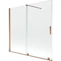 Mexen Kylpyhuoneen seinä Velar II, ruusukulta, 170 x 150 cm