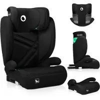 Lionelo HUGO i-Size Turvavyöistuin, Black Carbon