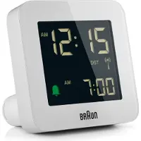 Braun BC 09 W-DCF radio-ohjattu herätyskello - Valkoinen