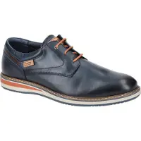 Pikolinos for man. M1T-4050C1 Avila M1T-4050C1 dark navy leather shoes (47), Flat, Laces, Casual