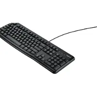 Logitech – LOGI K120 Corded Keyboard Black (US) (920-002508)