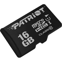 Patriot Memory Memory card MicroSDHC 16GB LX Series