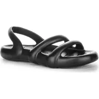 Camper for woman. K201636-001 Sandals Kobarah Flat black (36), None, Casual