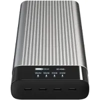 Hyper HYPERJUICE 27 000 MAH BATTERY PACK, PD3.0 (2X USB-C 100W, 2X USB-C 65W) (HJ245B)