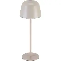 Osram LED-akkukäyttöinen pöytälamppu ENDURA STYLE, beige 30 cm IP44 CCT himmennettävä, Kerma/meripihka, Alumiini, Moderni
