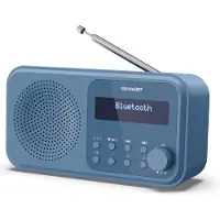 Sharp Kantauradiossa - - DR-P420 - DAB/DAB+/FM - Bluetooth - USB/Paristovirtalähde