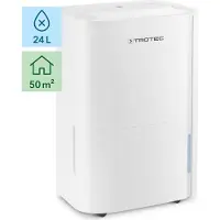 Trotec Ilmankuivain, 24 L/vrk, jopa 50 m², pyykinkuivaustoiminto – TTK 66 E