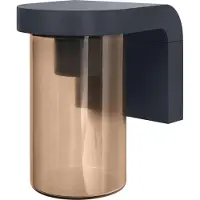 Osram Ulkoseinävalaisin ENDURA CLASSIC CASCADE, himmennettävä, Alumiini/harmaa/sinkki, Alumiini, Moderni